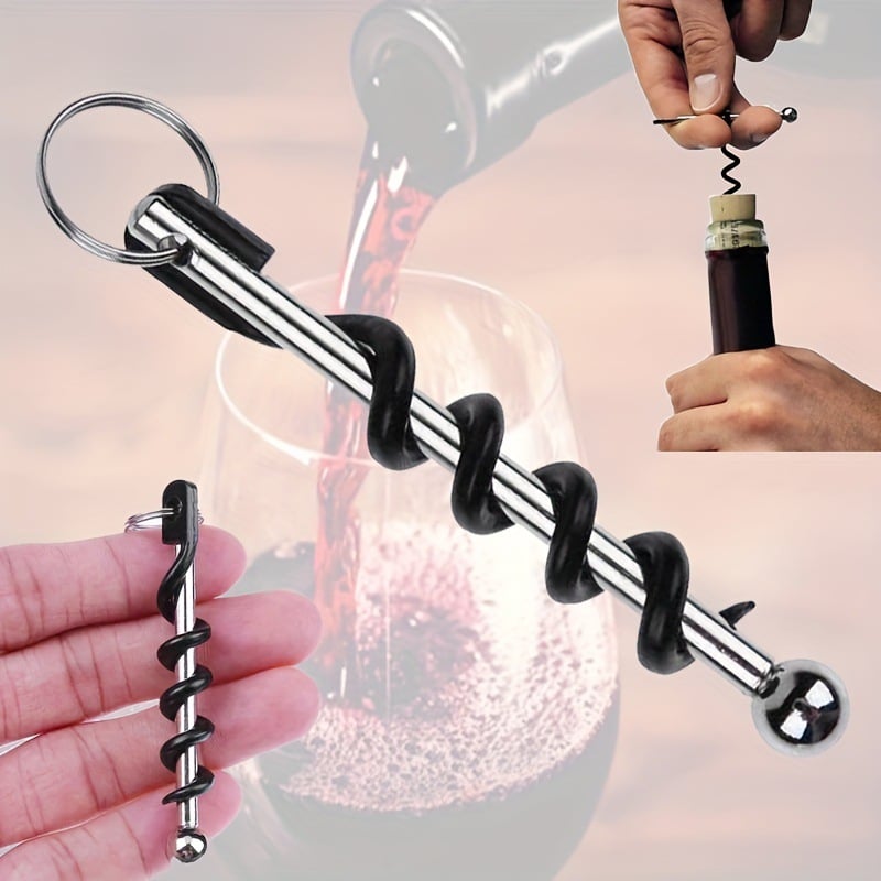 🔥SISTE DAG 50 % RABATT – 🍾Mini bærbar vinåpner i lommeformat🍷