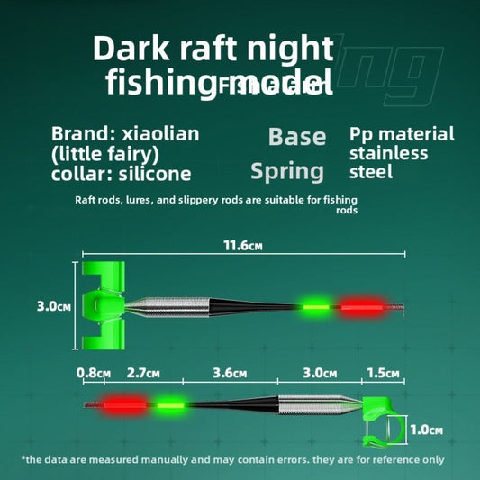 Automatisk flytebittalarm / fiskealarm for fiske fra land og kastfiske