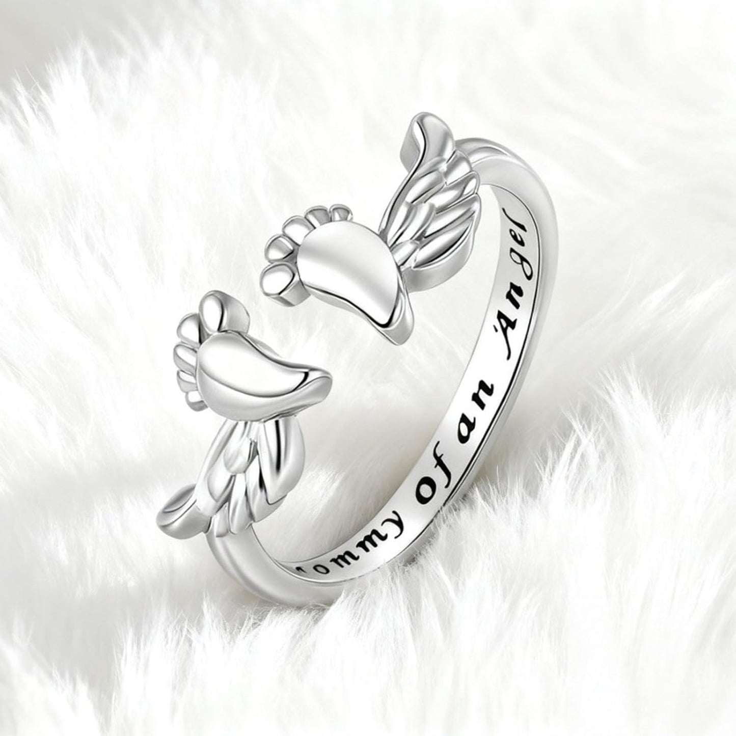 Englevinger mors ring
