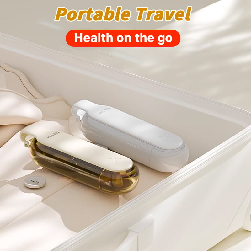 🔥2024 SALG - 2 I 1 bærbar enkel pilleuttrekker og lagdelt organisering