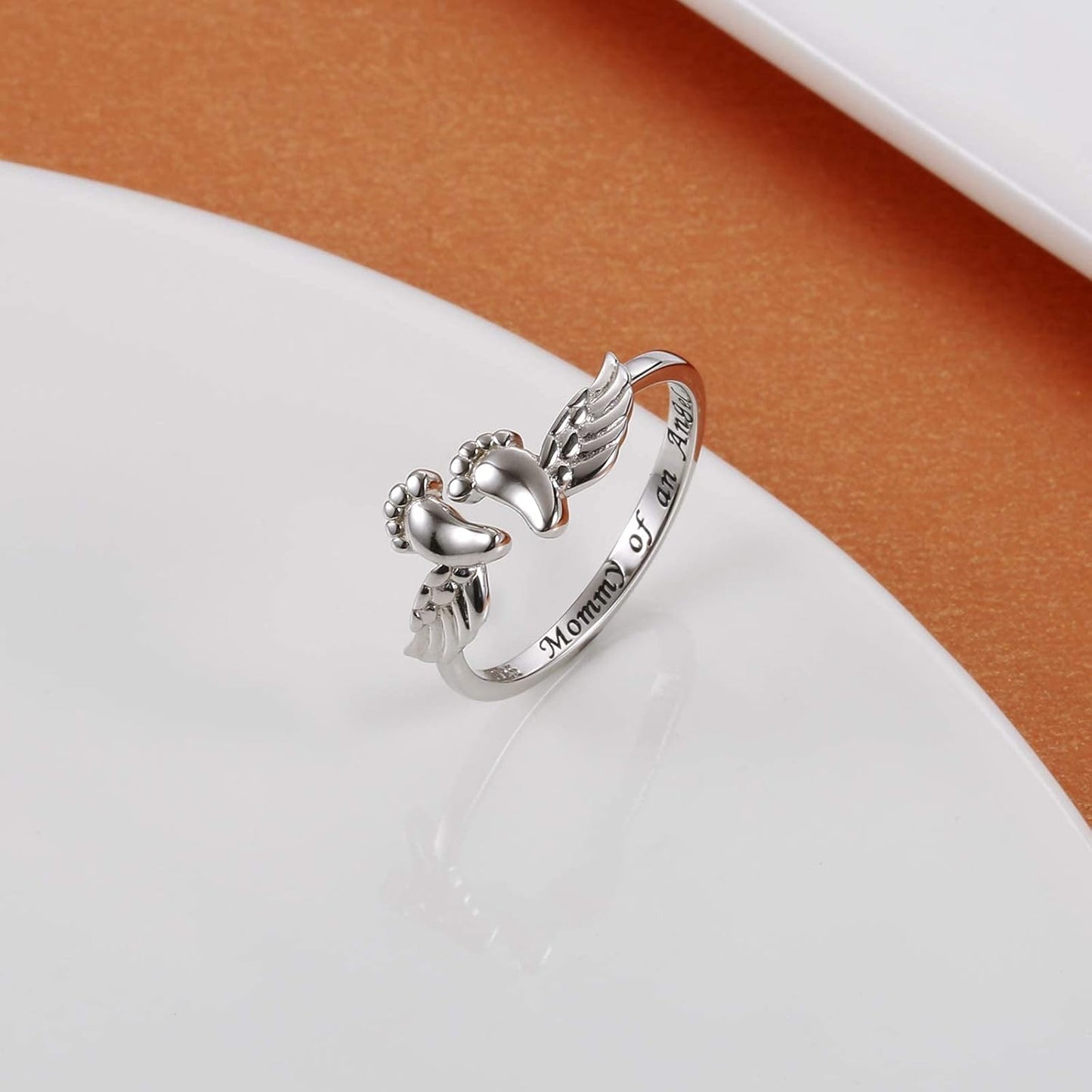 Englevinger mors ring