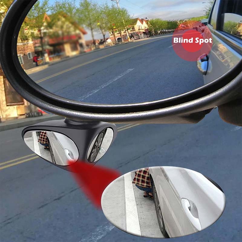 Dobbeltspeil for blinde flekker i biler