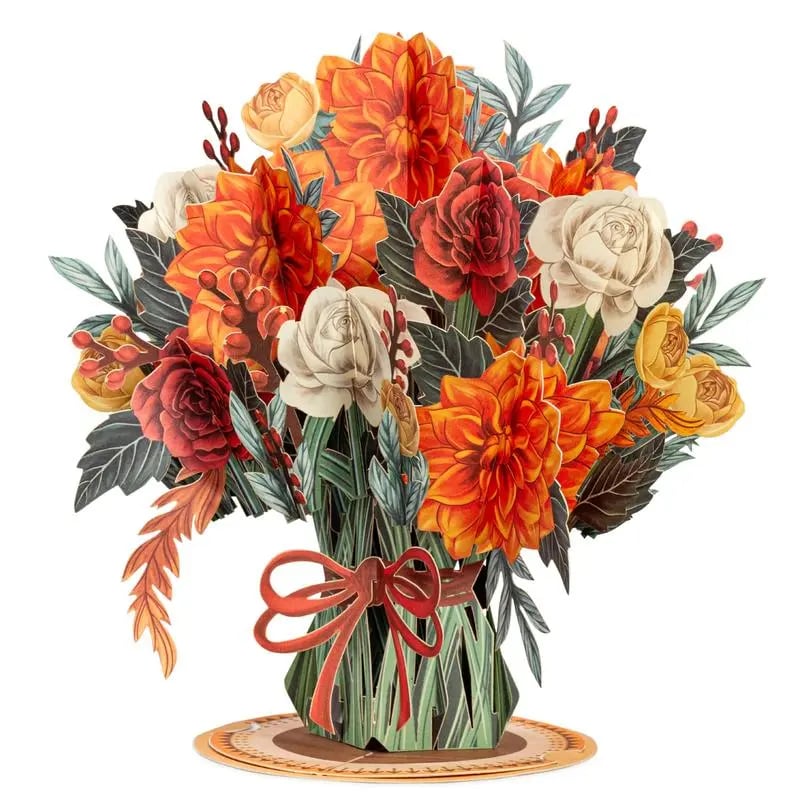 💌 Valentinsdagseksklusiv: 3D-pop-up-kort med kirsebærblomster – det ultimate minnet for kortelskere ❤️
