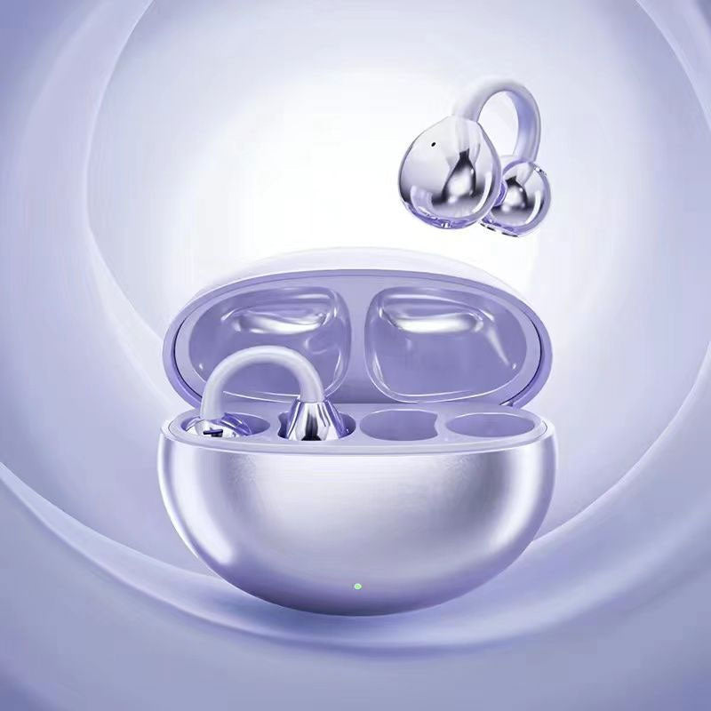 Bluetooth-hodetelefoner med øreklips