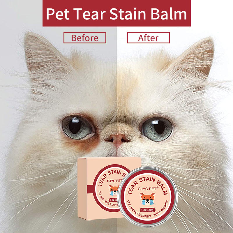 👀✨ GJYC PET Tear Stain Protection Cream & Brush Set 🐱🐶 for hunder og katter