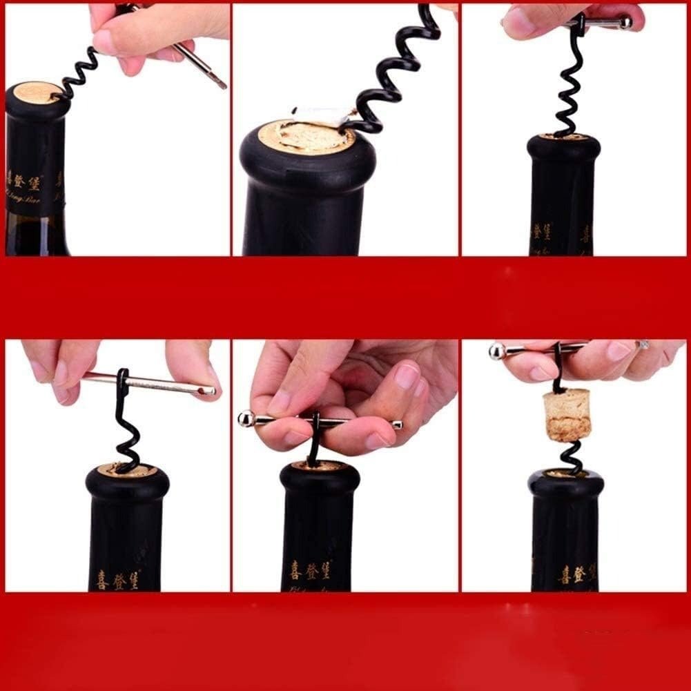 🔥SISTE DAG 50 % RABATT – 🍾Mini bærbar vinåpner i lommeformat🍷