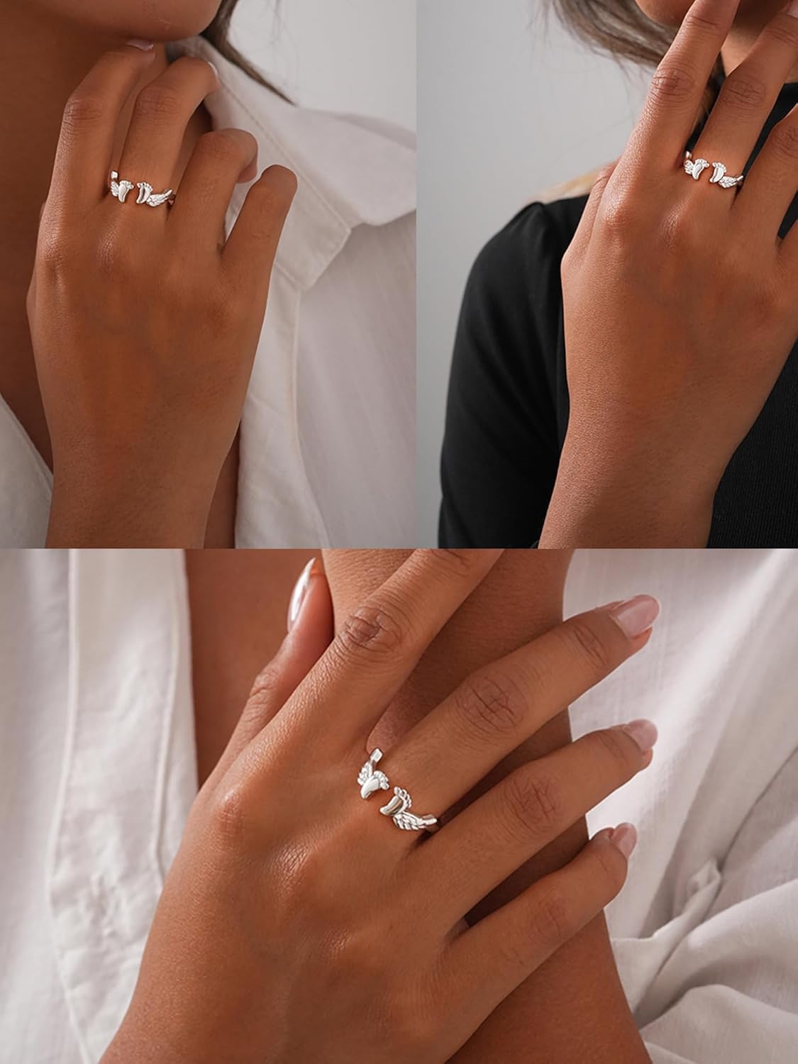 Englevinger mors ring